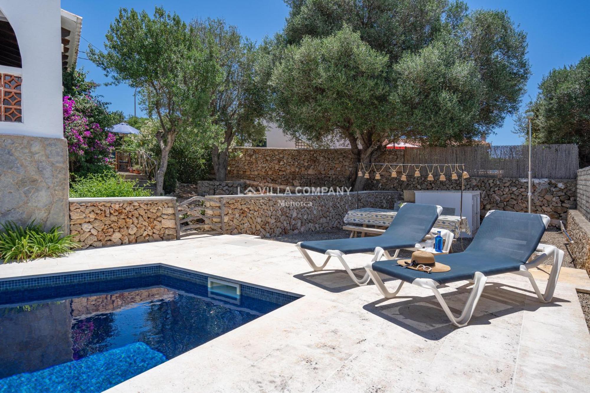 Villa Caterina Cala En Porter  Bagian luar foto