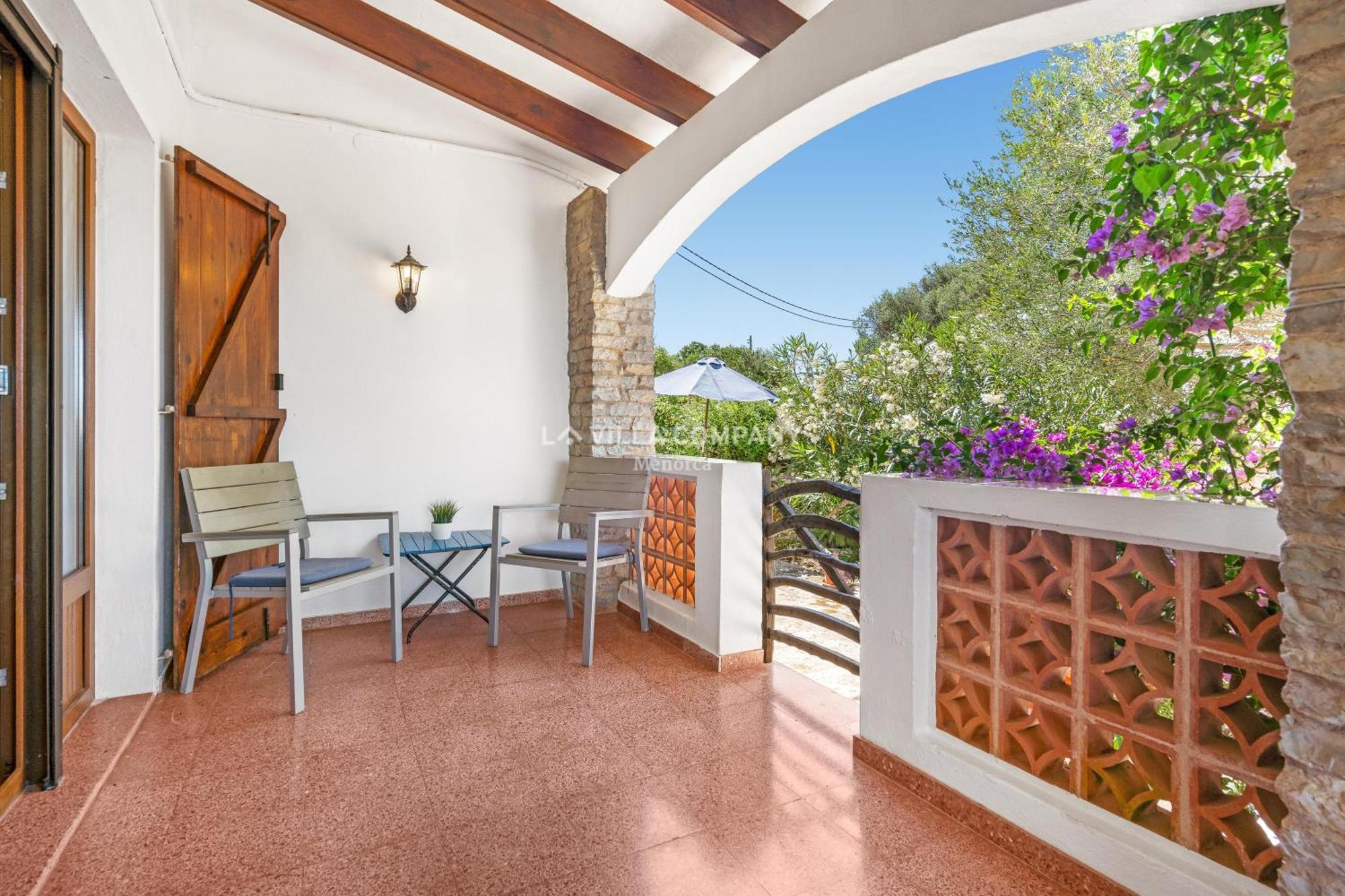 Villa Caterina Cala En Porter  Bagian luar foto