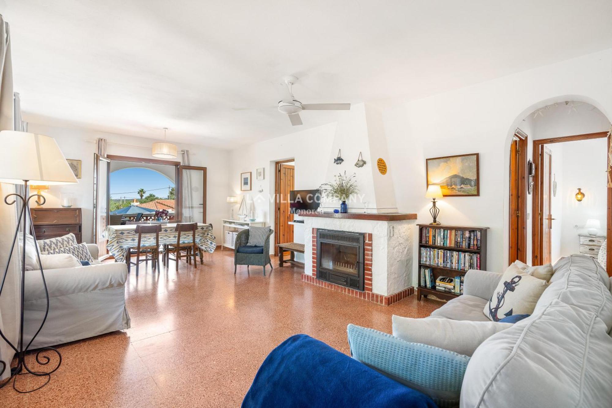 Villa Caterina Cala En Porter  Bagian luar foto